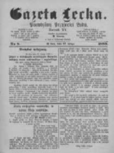 Gazeta Lecka. 1889 nr8