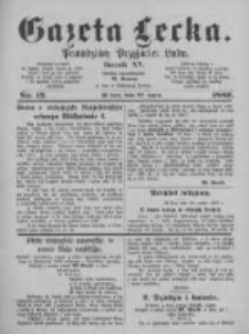 Gazeta Lecka. 1889 nr12