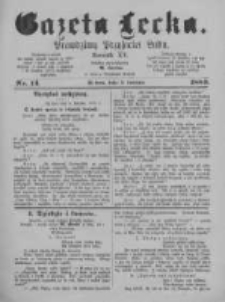 Gazeta Lecka. 1889 nr14