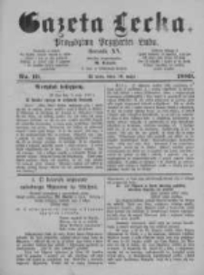 Gazeta Lecka. 1889 nr19