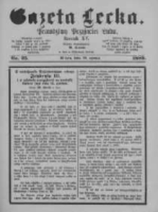 Gazeta Lecka. 1889 nr25
