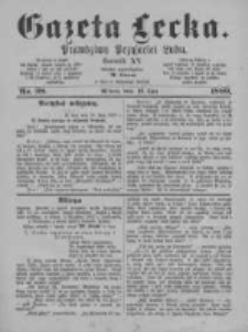 Gazeta Lecka. 1889 nr28