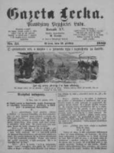 Gazeta Lecka. 1889 nr51