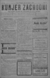 Kurjer Zachodni: pismo narodowe, bezpartyjne dla rodzin polskich na kresach zachodnich 1929.06.22 R.5 Nr50