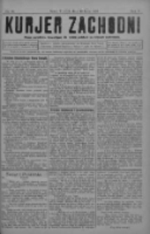 Kurjer Zachodni: pismo narodowe, bezpartyjne dla rodzin polskich na kresach zachodnich 1929.07.20 R.5 Nr58