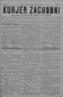 Kurjer Zachodni: pismo narodowe, bezpartyjne dla rodzin polskich na kresach zachodnich 1929.08.03 R.5 Nr62