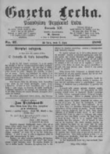 Gazeta Lecka. 1886 nr27
