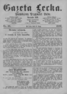 Gazeta Lecka. 1886 nr28