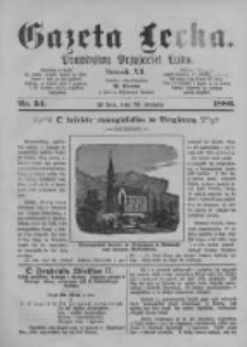 Gazeta Lecka. 1886 nr34