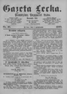Gazeta Lecka. 1886 nr40
