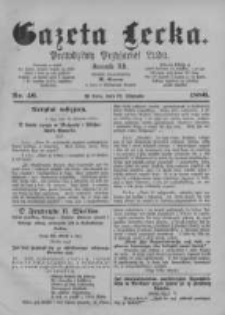 Gazeta Lecka. 1886 nr46