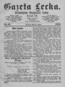 Gazeta Lecka. 1887 nr10