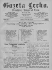 Gazeta Lecka. 1887 nr12