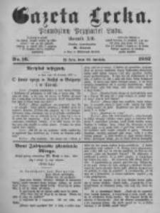 Gazeta Lecka. 1887 nr16