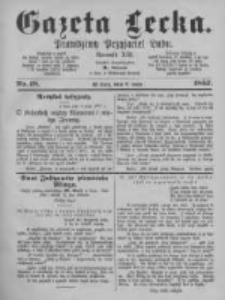 Gazeta Lecka. 1887 nr18