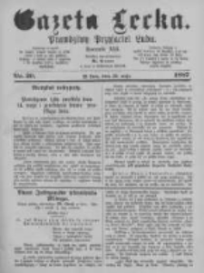 Gazeta Lecka. 1887 nr20