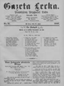 Gazeta Lecka. 1887 nr21