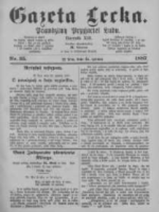 Gazeta Lecka. 1887 nr25
