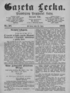 Gazeta Lecka. 1887 nr28
