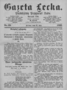 Gazeta Lecka. 1887 nr29