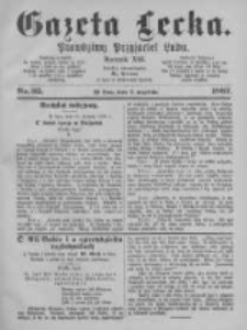 Gazeta Lecka. 1887 nr35