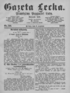 Gazeta Lecka. 1887 nr36