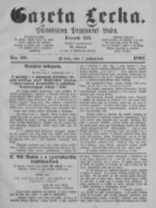 Gazeta Lecka. 1887 nr40