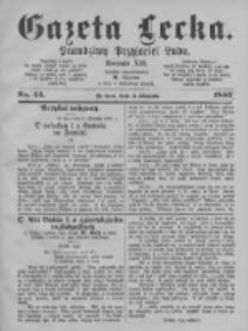 Gazeta Lecka. 1887 nr44