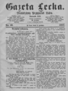 Gazeta Lecka. 1887 nr49