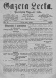 Gazeta Lecka. 1892 nr2