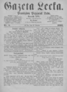 Gazeta Lecka. 1892 nr9