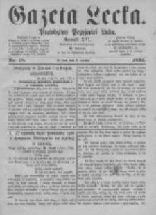 Gazeta Lecka. 1892 nr18