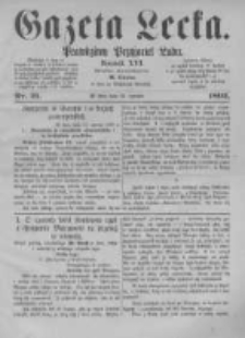Gazeta Lecka. 1892 nr21