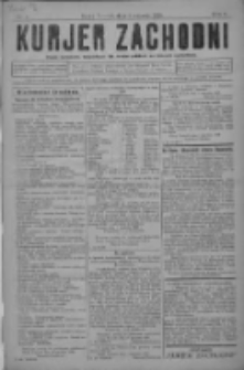 Kurjer Zachodni: pismo narodowe, bezpartyjne dla rodzin polskich na kresach zachodnich 1929.01.09 R.5 Nr3