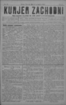 Kurjer Zachodni: pismo narodowe, bezpartyjne dla rodzin polskich na kresach zachodnich 1929.09.18 R.5 Nr75