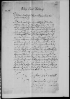 List Wawrzyńca Goślickiego do Jacka Młodziejowskiego 1596