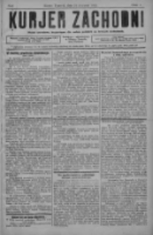 Kurjer Zachodni: pismo narodowe, bezpartyjne dla rodzin polskich na kresach zachodnich 1928.01.21 R.4 Nr6