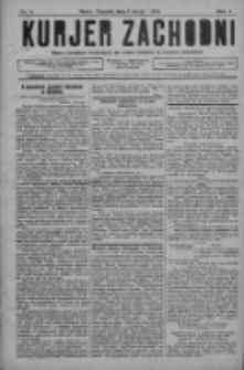 Kurjer Zachodni: pismo narodowe, bezpartyjne dla rodzin polskich na kresach zachodnich 1928.02.08 R.4 Nr11
