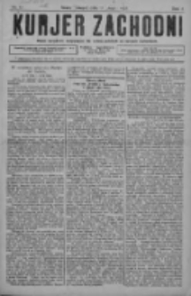 Kurjer Zachodni: pismo narodowe, bezpartyjne dla rodzin polskich na kresach zachodnich 1928.02.15 R.4 Nr13
