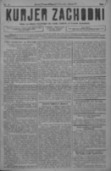Kurjer Zachodni: pismo narodowe, bezpartyjne dla rodzin polskich na kresach zachodnich 1928.04.11 R.4 Nr29