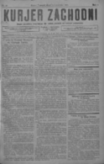 Kurjer Zachodni: pismo narodowe, bezpartyjne dla rodzin polskich na kresach zachodnich 1928.04.14 R.4 Nr30