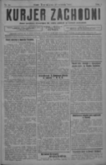 Kurjer Zachodni: pismo narodowe, bezpartyjne dla rodzin polskich na kresach zachodnich 1928.04.28 R.4 Nr34