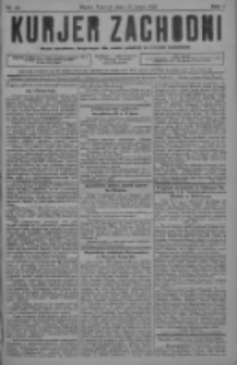 Kurjer Zachodni: pismo narodowe, bezpartyjne dla rodzin polskich na kresach zachodnich 1928.05.30 R.4 Nr43