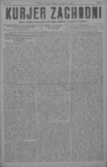 Kurjer Zachodni: pismo narodowe, bezpartyjne dla rodzin polskich na kresach zachodnich 1928.06.06 R.4 Nr45