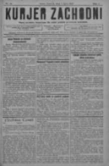 Kurjer Zachodni: pismo narodowe, bezpartyjne dla rodzin polskich na kresach zachodnich 1928.07.07 R.4 Nr54