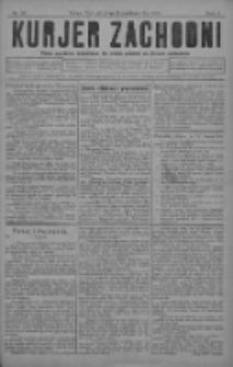 Kurjer Zachodni: pismo narodowe, bezpartyjne dla rodzin polskich na kresach zachodnich 1929.10.26 R.5 Nr85