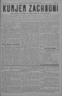 Kurjer Zachodni: pismo narodowe, bezpartyjne dla rodzin polskich na kresach zachodnich 1929.11.20 R.5 Nr93