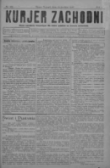 Kurjer Zachodni: pismo narodowe, bezpartyjne dla rodzin polskich na kresach zachodnich 1929.12.21 R.5 Nr102
