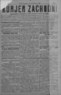 Kurjer Zachodni: pismo narodowe, bezpartyjne dla rodzin polskich na kresach zachodnich 1929.12.28 R.5 Nr104
