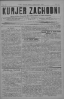 Kurjer Zachodni: pismo narodowe, bezpartyjne dla rodzin polskich na kresach zachodnich 1928.10.03 R.4 Nr79